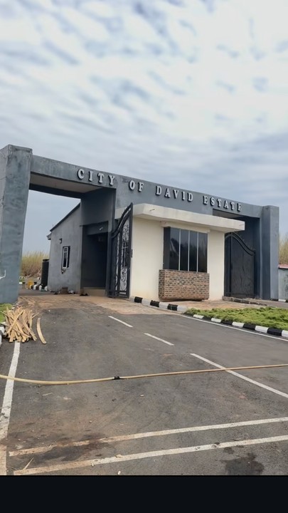 Entrance gate of City of David Estate, Ibeju-Lekki